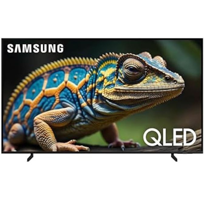 SAMSUNG 75-Inch Class QLED 4K Q60D Series Quantum HDR Smart TV (QN75Q60D, 2024 Model) B550D 3.1ch Soundbar