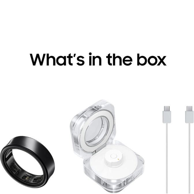 SAMSUNG Galaxy AI Smart Ring Titanium Silver 3