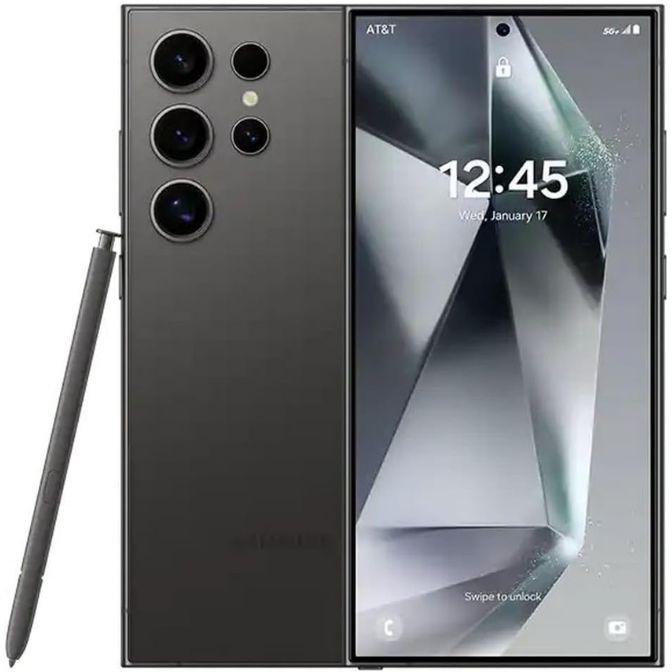 SAMSUNG Galaxy S24 Ultra 5G Factory Unlocked 256GB - Titanium Black