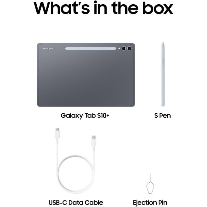 SAMSUNG Galaxy Tab S10+ 12.4-inch 256GB AMOLED 2X Moonstone Gray 2024 1
