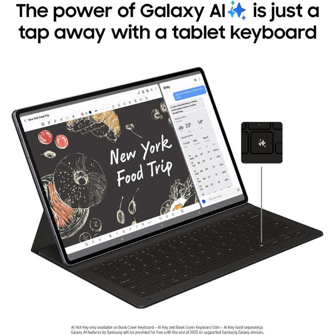 SAMSUNG Galaxy Tab S10+ 12.4-inch 256GB AMOLED 2X Moonstone Gray 2024 3