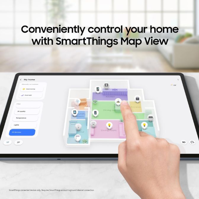 SAMSUNG Galaxy Tab S10+ 12.4-inch 256GB AMOLED 2X Moonstone Gray 2024 7