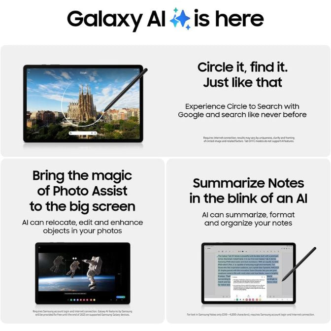 SAMSUNG Galaxy Tab S9 11-inch 128GB WiFi Snapdragon 8 Gen 2 AMOLED Graphite 2023 5