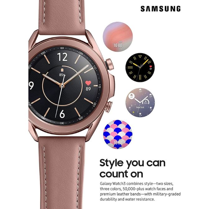 SAMSUNG Galaxy Watch 3 Smart Watch with Advanced Health Monitoring 1