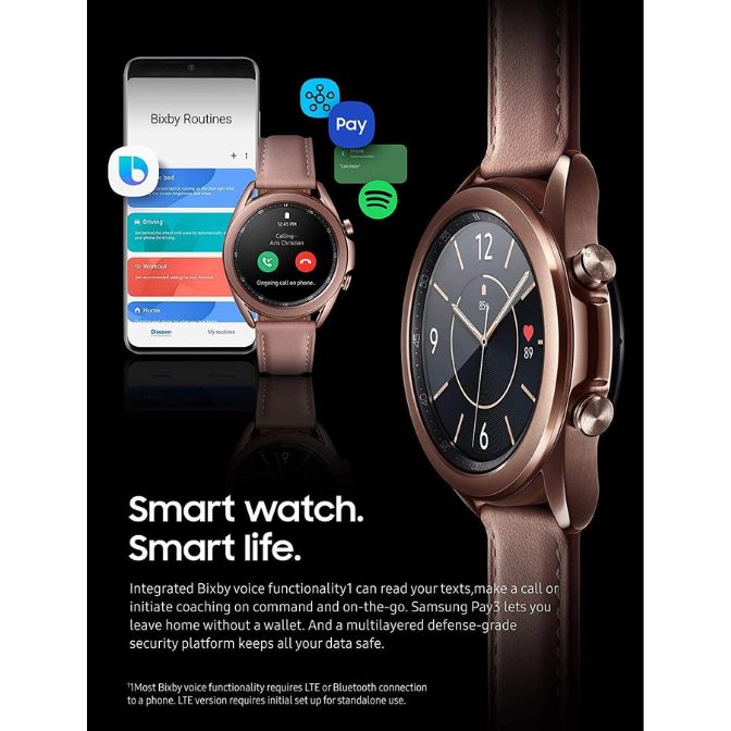 SAMSUNG Galaxy Watch 3 Smart Watch with Advanced Health Monitoring 2