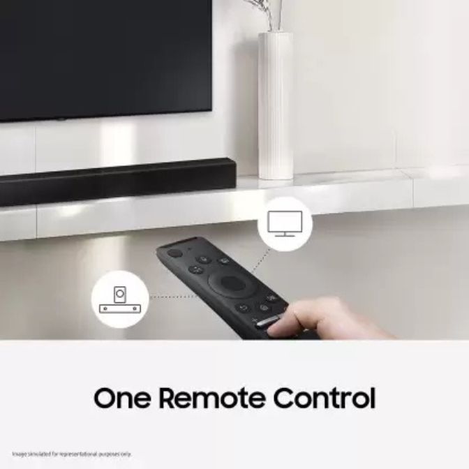 SAMSUNG Hw-T400/Xl 40 W with Dolby Digital Technology 40 W Bluetooth Soundbar - Black 6