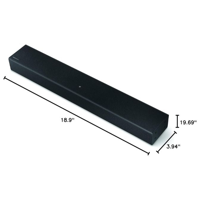 Samsung Dolby Audio/DTS 2.0 Channel Soundbar with Built-in Woofer - Black (HW-T400) 5