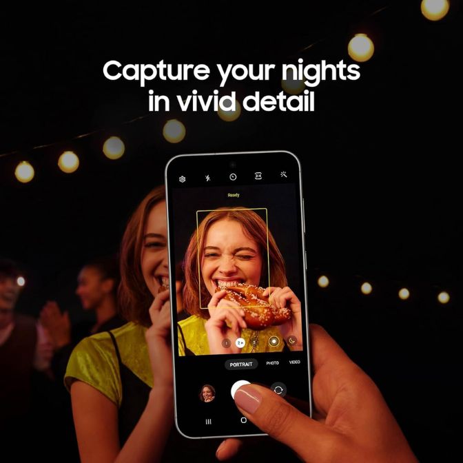 Samsung Galaxy S23 FE 5G smartphone with 128GB storage, 64-inch AMOLED screen, Snapdragon 8 Gen 1 processor, US version 2