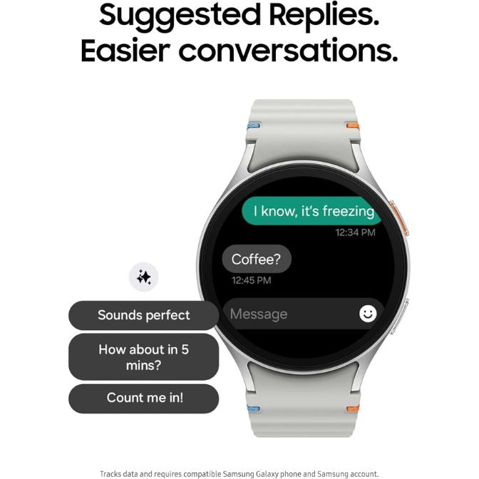 Samsung Galaxy Watch 7, 44mm Bluetooth AI smartwatch with heart rate tracking, sleep monitor, and fitness features, green, US version 3