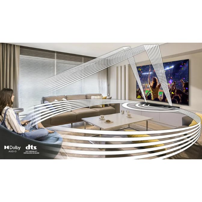 Samsung HW-B650/ZA 31 channel soundbar with wireless subwoofer and Dolby 51 / DTS Virtual:X, black 5