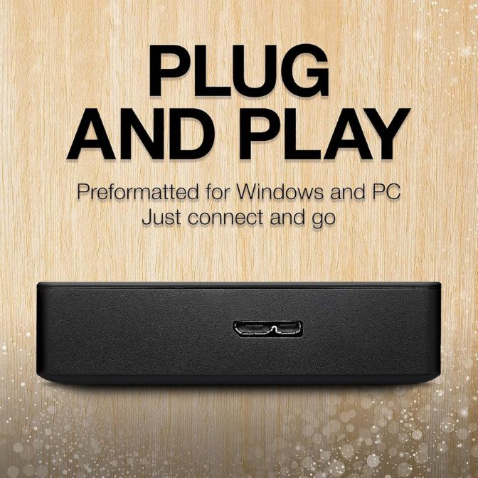 Seagate Portable 2TB External Hard Drive USB 3.0 STGX2000400 2