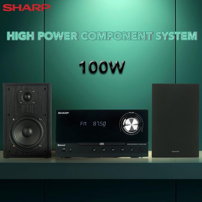 Sharp CD Mini Shelf System 5