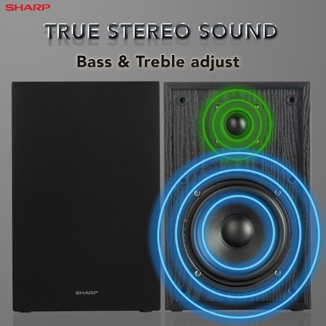 Sharp CD Mini Shelf System 4