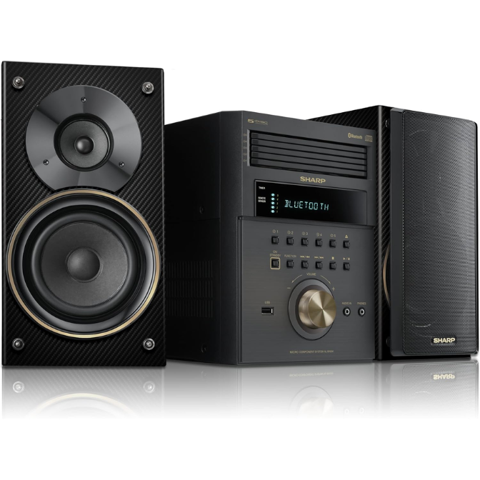 Sharp Micro Component System with Bluetooth Connection