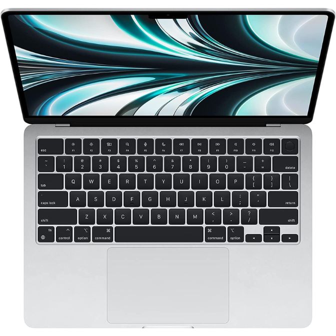 2022 Apple MacBook Air with M2 (13.6-inch, 8GB RAM, 512GB SSD Storage) (QWERTY English) Silver (Renewed) 1