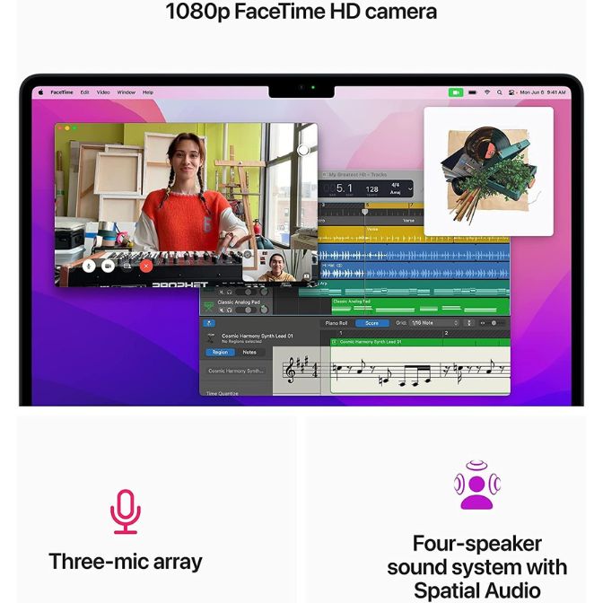 2022 Apple MacBook Air with M2 (13.6-inch, 8GB RAM, 512GB SSD Storage) (QWERTY English) Silver (Renewed) 4