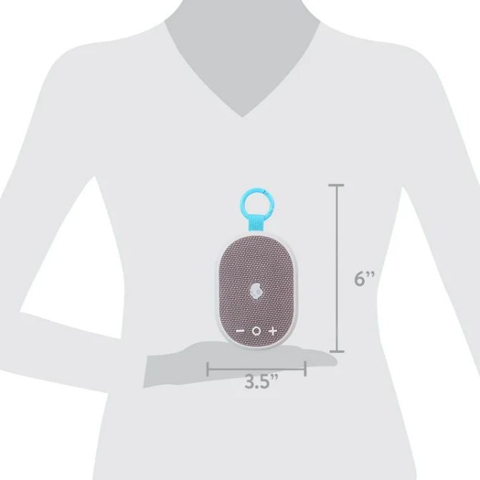 Skullcandy Kilo XT Small Portable Wireless Speaker Light Grey 3