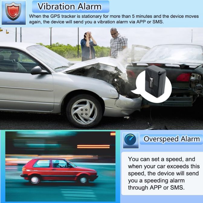 Mini GPS Tracker for Vehicles No Subscription 4G LTE with Magnetic GPS Tracker Device for Kids Real-Time Car Tracker Device Hidden Small Portable Precise Positioning for Vehicles Car Assets Tk913 2