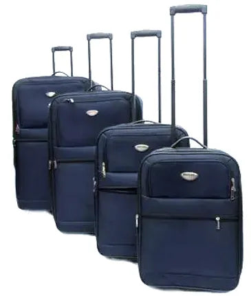 Bovano Soft side Luggage 4 Piece Sets