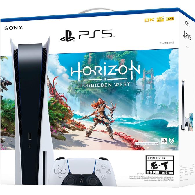 Sony Playstation 5 Disc Version PS5 Console Horizon Forbidden West 3