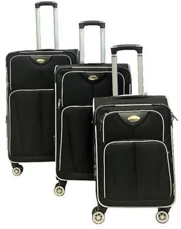 Bovano Soft Side Luggage 3 piece set