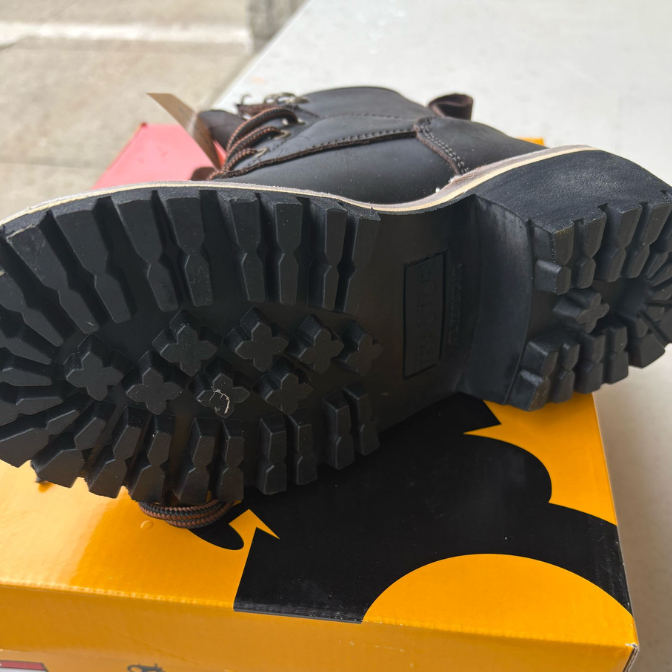 Tractor Work Boots (Brown)