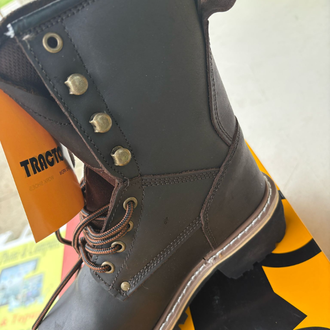 Tractor Work Boots (Brown)