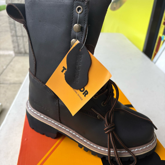 Tractor Work Boots (Brown)