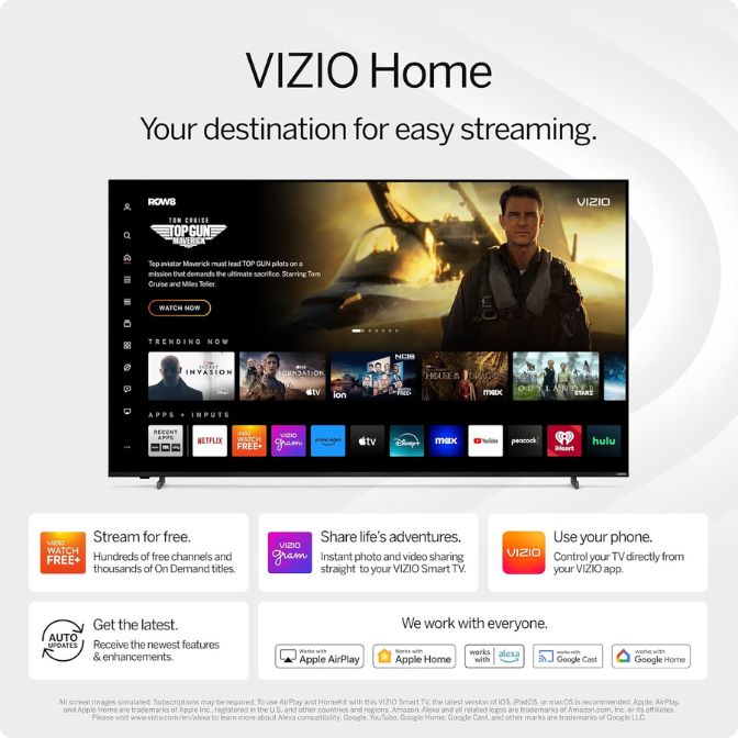 VIZIO 40-inch Full HD 1080p Smart TV with DTS Virtual: X, Alexa Compatibility 10