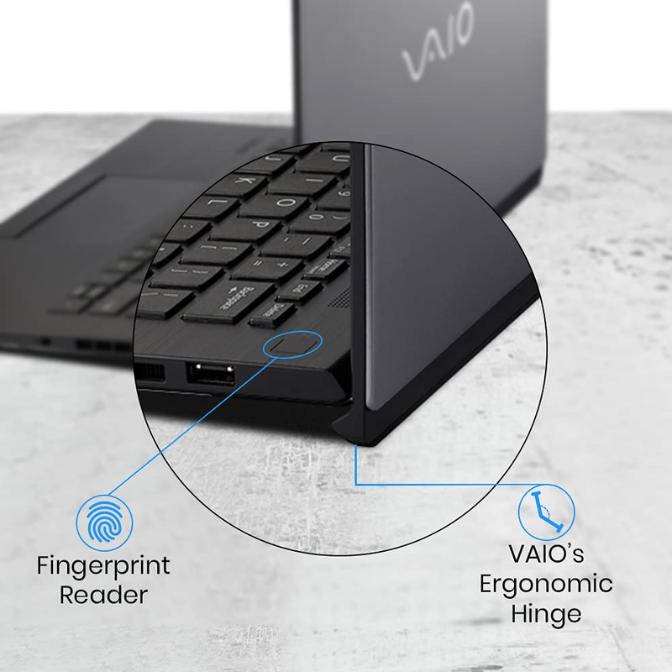 VAIO SE14 NP14V3IN034P 14"(35cm) Intel Core i5-1135G7 Laptop (Iris Xe Graphics 8GB/512GB SSD/Windows 10 Home/Backlit KBD/FHD/Fingerprint Reader)