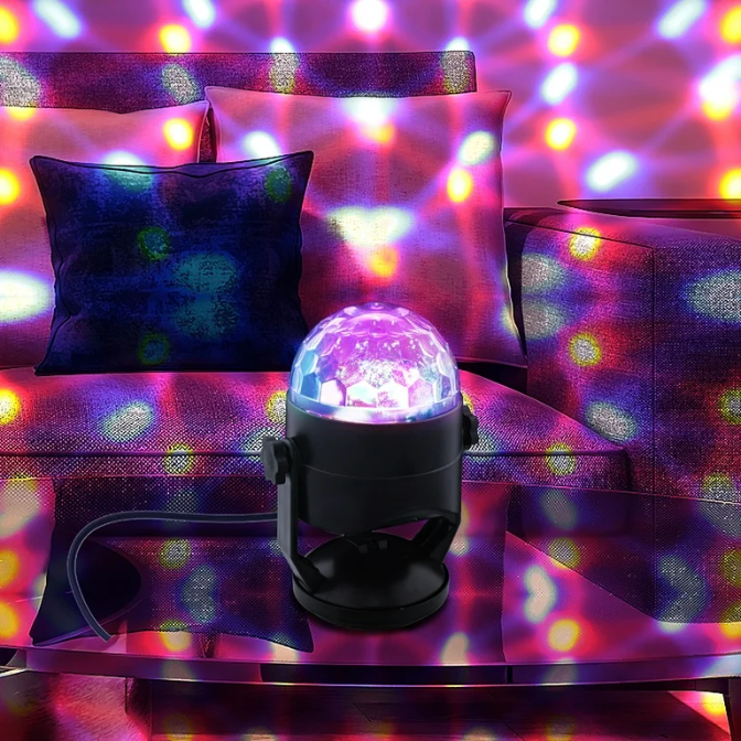 Xtreme Party Light Show Projector, Use With 5V USB Adapter