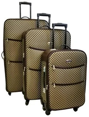 Bovano Soft Side Luggage 3 Piece set