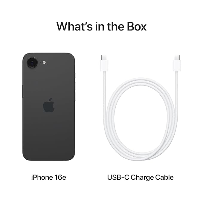 Apple - iPhone 16e 128GB - Black