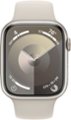 Apple Watch Series 9 GPS with 45mm aluminum case and starlight sport band, medium/large 1