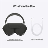 Apple AirPods Max over-ear headphones in Space Gray with active noise cancelling, transparency mode, and personalized spatial audio 3