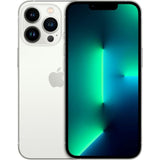 Apple iPhone 13 Pro Max with 128GB storage in silver, factory unlocked