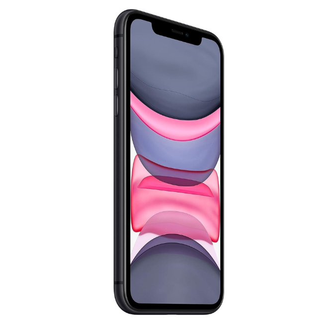 Apple iPhone 11, 256GB, Black - Fully Unlocked (Renewed)