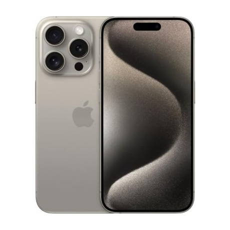 Apple iPhone 15 Pro Max, 256GB, Natural Titanium - Unlocked (Renewed) 2