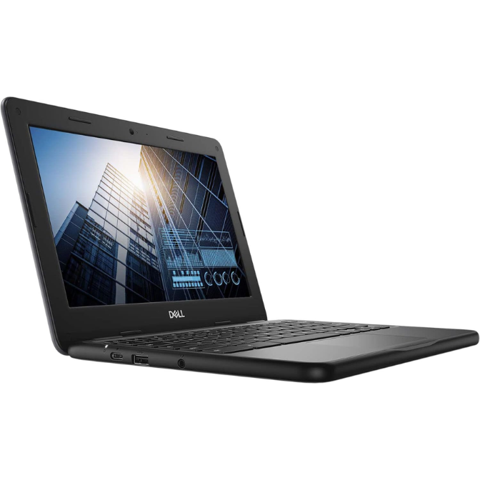 Dell Chromebook 11 3100 11.6" Chromebook - 1366 x 768 - Celeron N4020-4 GB RAM - 16 GB Flash Memory - Chrome OS - Intel HD Graphics - Bluetooth (Renewed)