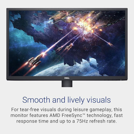 Dell SE2422HX Monitor 24-inch FHD 75Hz AMD FreeSync Black 8