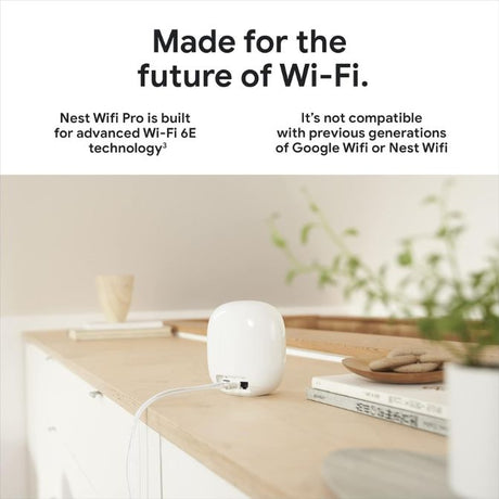 Google Nest WiFi Pro - Wi-Fi 6E - Reliable Home Wi-Fi System - Lemongrass 4