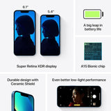 Apple iPhone 13, 128GB, Blue - Unlocked (Renewed) 2