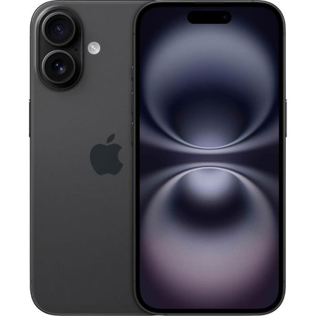 Apple iPhone 16, US Version, 128GB, Black - Unlocked (Renewed)