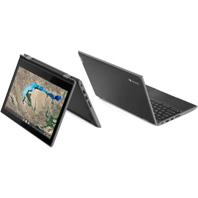 Lenovo 300e Chromebook 2nd Gen  11.6" Touchscreen 2 in 1 Chromebook - HD - 1366 x 768 - AMD A-Series A4-9120C Dual-core (2 Core) 1.60 GHz - 4 GB RAM - 32 GB Flash Memory