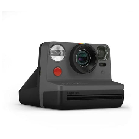 Polaroid Now Bundle with Black Camera and Red Travel Pouch 1