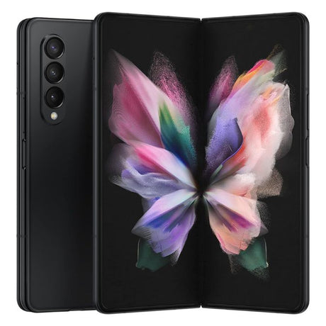 SAMSUNG Galaxy Z Fold 3 5G Cell Phone, Factory Unlocked 2-in-1 Android Smartphone Tablet, 256GB, 120Hz, Foldable Dual Screen, Under Display Camera, US Version, Phantom Black