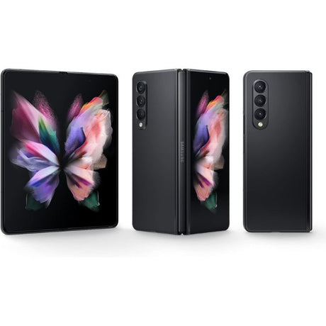 SAMSUNG Galaxy Z Fold 3 5G Cell Phone, Factory Unlocked 2-in-1 Android Smartphone Tablet, 256GB, 120Hz, Foldable Dual Screen, Under Display Camera, US Version, Phantom Black 1