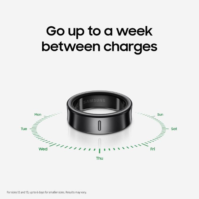SAMSUNG Galaxy AI Smart Ring Titanium Silver 2