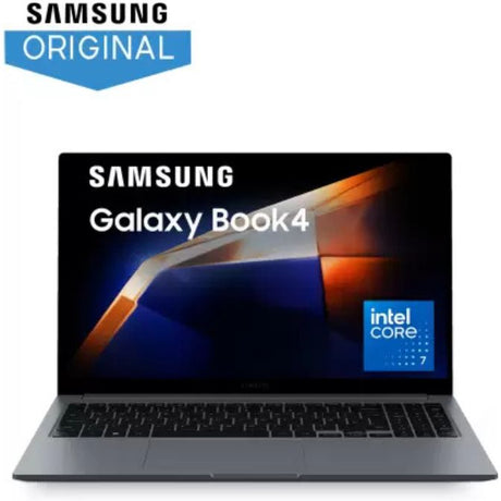 SAMSUNG Galaxy Book4 Intel Core 7 Thin and Light Laptop With MS Office