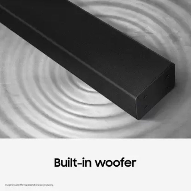SAMSUNG Hw-T400/Xl 40 W with Dolby Digital Technology 40 W Bluetooth Soundbar - Black 4